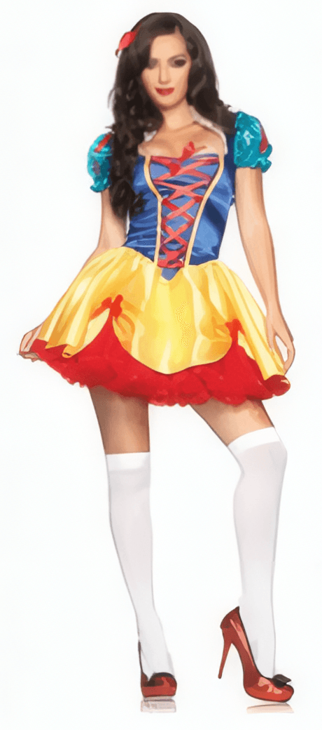 Disfraz de Blancanieves Corto